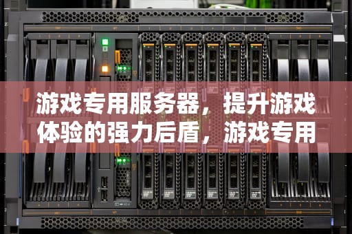 游戏专用服务器，提升游戏体验的强力后盾，游戏专用服务器是什么意思