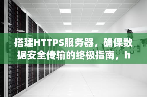 搭建HTTPS服务器，确保数据安全传输的终极指南，https 搭建