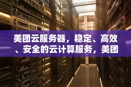 美团云服务器，稳定、高效、安全的云计算服务，美团云服务器官网