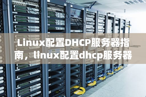 Linux配置DHCP服务器指南，linux配置dhcp服务器详细步骤