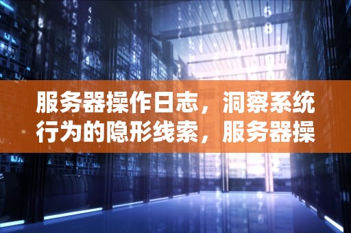 服务器操作日志，洞察系统行为的隐形线索，服务器操作日志怎么看