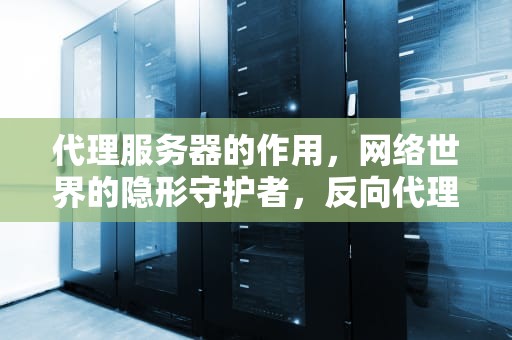 代理服务器的作用，网络世界的隐形守护者，反向代理服务器的作用