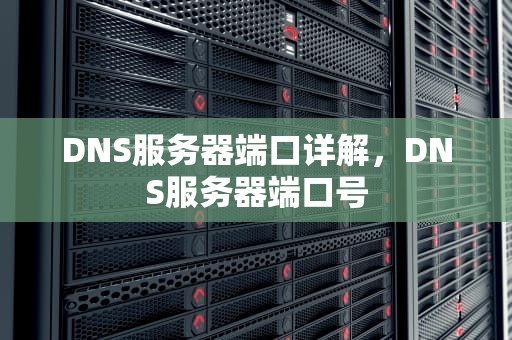 DNS服务器端口详解，DNS服务器端口号