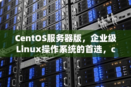 CentOS服务器版，企业级Linux操作系统的首选，centos5.8服务器
