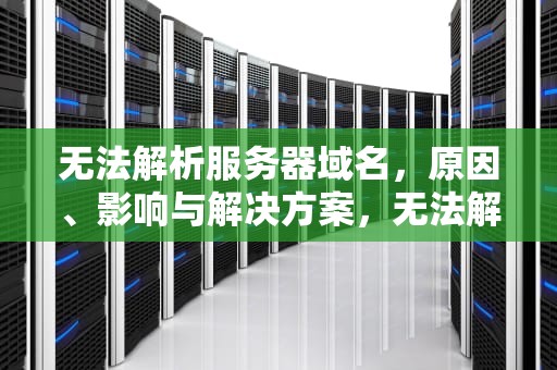无法解析服务器域名，原因、影响与解决方案，无法解析服务器域名怎么办