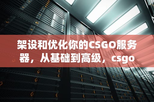 架设和优化你的CSGO服务器，从基础到高级，csgo服务器架设完进不去