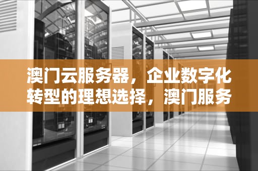 澳门云服务器，企业数字化转型的理想选择，澳门服务器地址