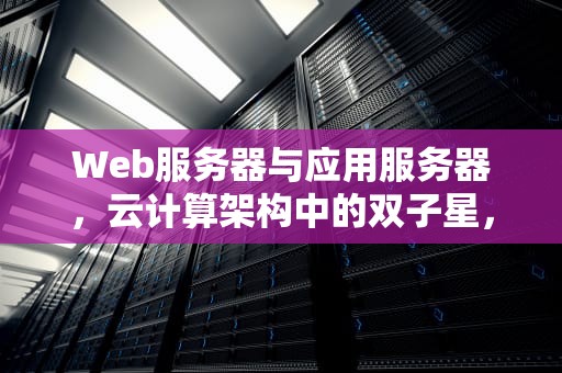 Web服务器与应用服务器，云计算架构中的双子星，web服务器和应用服务器区别