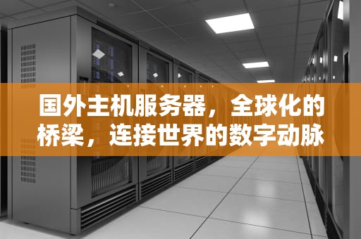 国外主机服务器，全球化的桥梁，连接世界的数字动脉，国外主机服务器购买网站