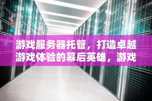 游戏服务器托管，打造卓越游戏体验的幕后英雄，游戏服务器托管平台