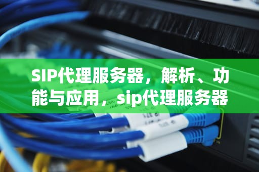 SIP代理服务器，解析、功能与应用，sip代理服务器架设