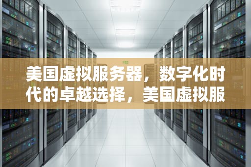 美国虚拟服务器，数字化时代的卓越选择，美国虚拟服务器购买