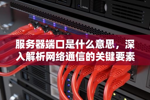服务器端口是什么意思，深入解析网络通信的关键要素，服务器端口是什么意思啊