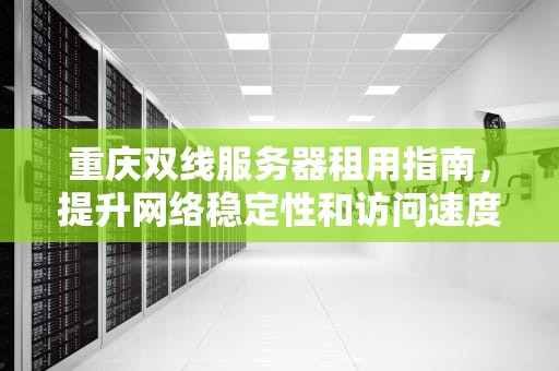 重庆双线服务器租用指南，提升网络稳定性和访问速度，重庆双线服务器租用多少钱