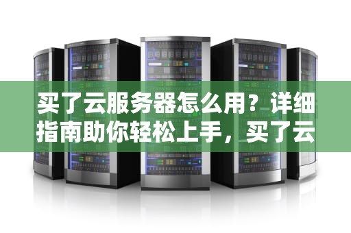 买了云服务器怎么用？详细指南助你轻松上手，买了云服务器怎么用微信支付