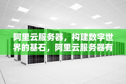 阿里云服务器，构建数字世界的基石，阿里云服务器有什么用处