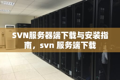 SVN服务器端下载与安装指南，svn 服务端下载