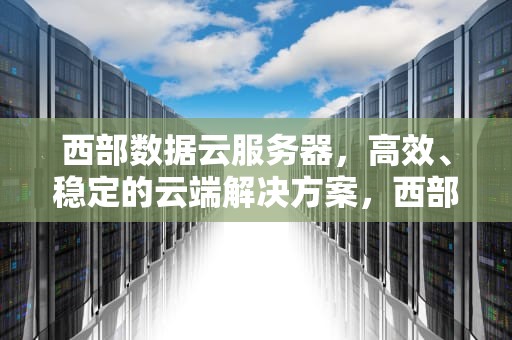 西部数据云服务器，高效、稳定的云端解决方案，西部数据云服务器怎么用