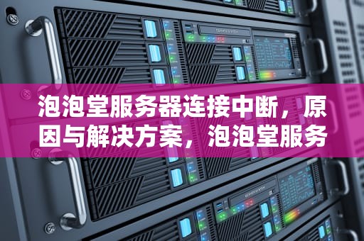 泡泡堂服务器连接中断，原因与解决方案，泡泡堂服务器连接中断怎么回事