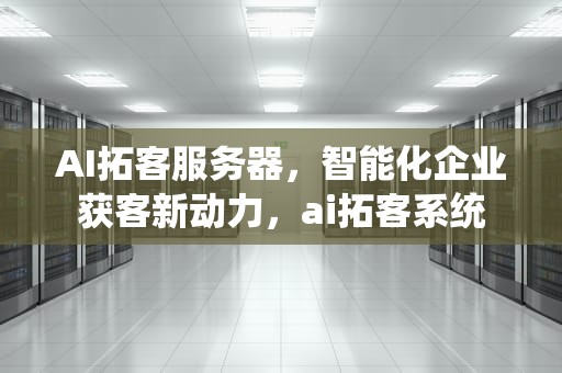 AI拓客服务器，智能化企业获客新动力，ai拓客系统