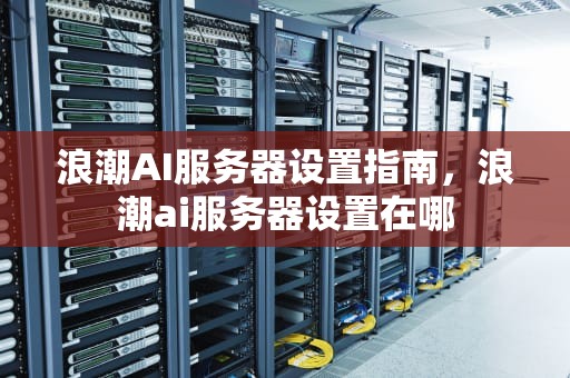浪潮AI服务器设置指南，浪潮ai服务器设置在哪