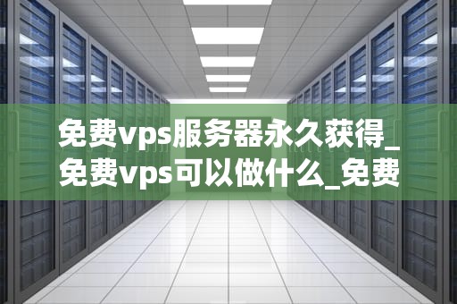 免费vps服务器永久获得_免费vps可以做什么_免费VPS服务器永久获得：一种可行的解决方案