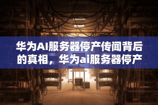 华为AI服务器停产传闻背后的真相，华为ai服务器停产了吗知乎