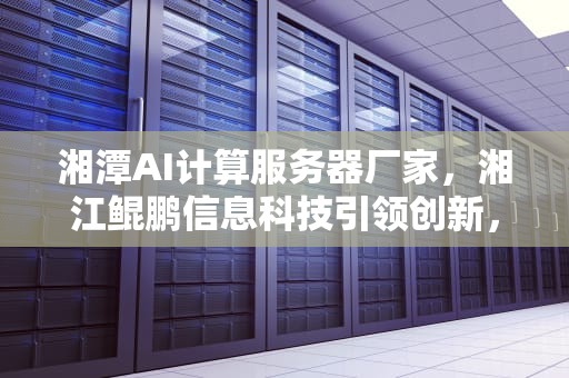 湘潭AI计算服务器厂家，湘江鲲鹏信息科技引领创新，湘潭ai计算服务器厂家有哪些