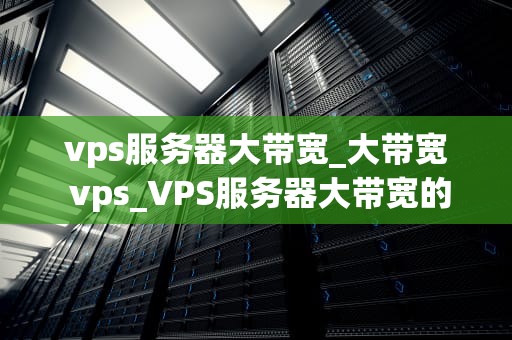 vps服务器大带宽_大带宽 vps_VPS服务器大带宽的优势与应用