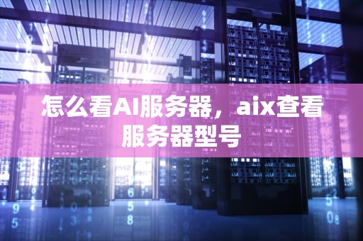 怎么看AI服务器，aix查看服务器型号