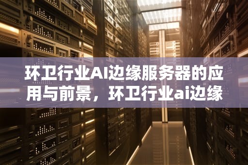 环卫行业AI边缘服务器的应用与前景，环卫行业ai边缘服务器是什么