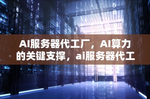 AI服务器代工厂，AI算力的关键支撑，ai服务器代工厂有哪些