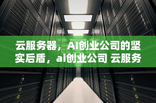 云服务器，AI创业公司的坚实后盾，ai创业公司 云服务器是什么
