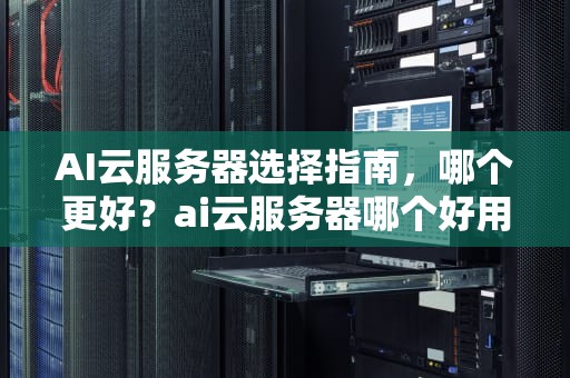 AI云服务器选择指南，哪个更好？ai云服务器哪个好用