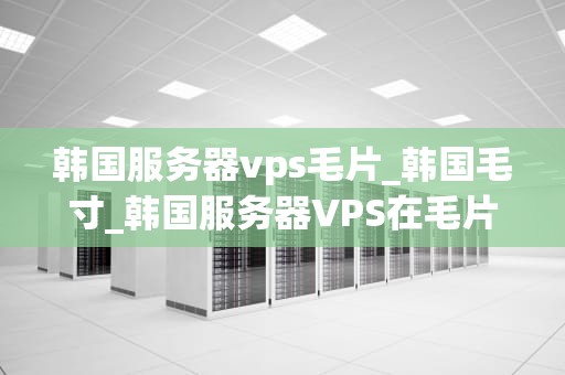 韩国服务器vps毛片_韩国毛寸_韩国服务器VPS在毛片产业中的应用与影响