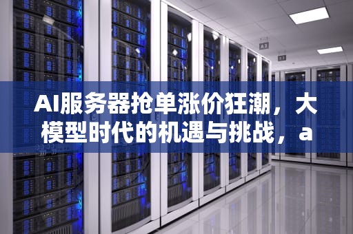 AI服务器抢单涨价狂潮，大模型时代的机遇与挑战，ai服务器抢单涨价了吗