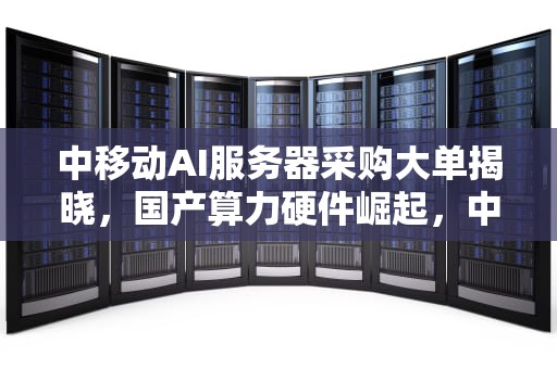 中移动AI服务器采购大单揭晓，国产算力硬件崛起，中国移动服务器采购