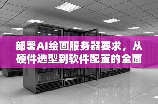 部署AI绘画服务器要求，从硬件选型到软件配置的全面指南，部署ai绘画服务器要求高吗
