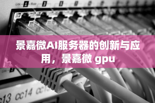 景嘉微AI服务器的创新与应用，景嘉微 gpu