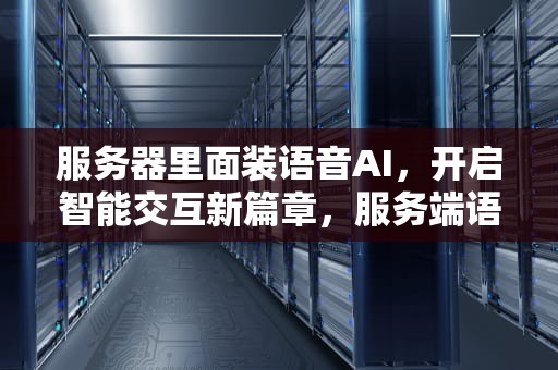 服务器里面装语音AI，开启智能交互新篇章，服务端语音