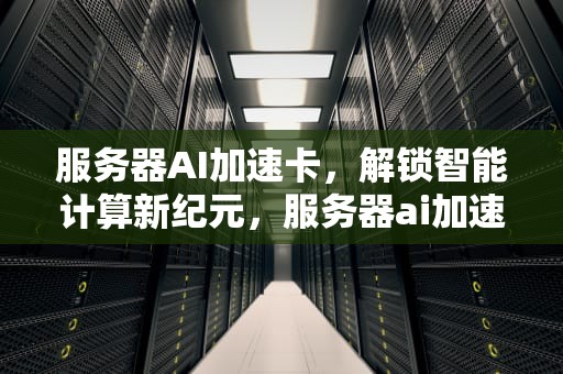 服务器AI加速卡，解锁智能计算新纪元，服务器ai加速卡顿怎么办