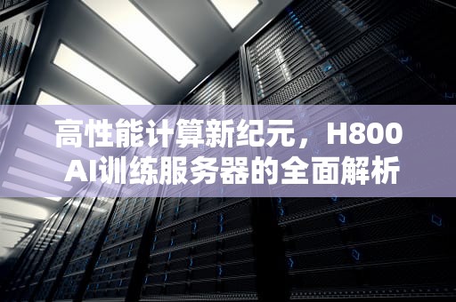 高性能计算新纪元，H800 AI训练服务器的全面解析
