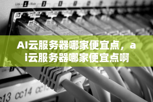 AI云服务器哪家便宜点，ai云服务器哪家便宜点啊