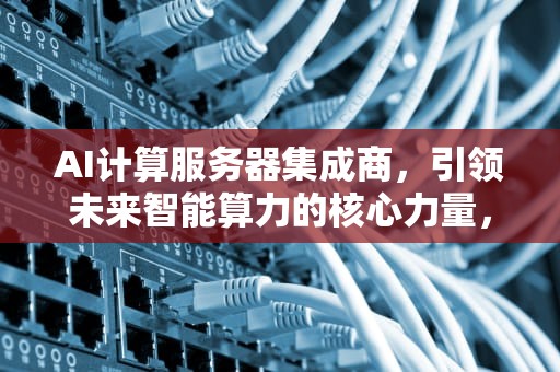AI计算服务器集成商，引领未来智能算力的核心力量，ai计算服务器集成商有哪些