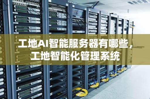工地AI智能服务器有哪些，工地智能化管理系统
