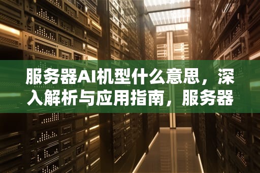 服务器AI机型什么意思，深入解析与应用指南，服务器ai机型什么意思啊