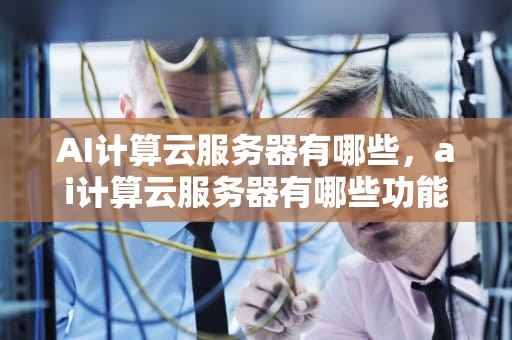 AI计算云服务器有哪些，ai计算云服务器有哪些功能