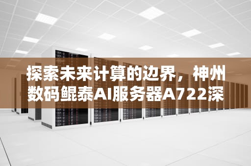 探索未来计算的边界，神州数码鲲泰AI服务器A722深度评测，神州数码ai服务器样品图