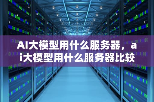 AI大模型用什么服务器，ai大模型用什么服务器比较好
