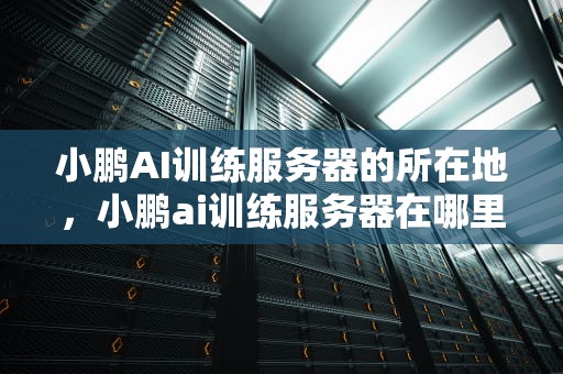 小鹏AI训练服务器的所在地，小鹏ai训练服务器在哪里